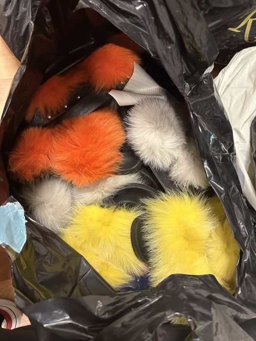 Чехли с естествен пух, различни цветове, НА ЕДРО