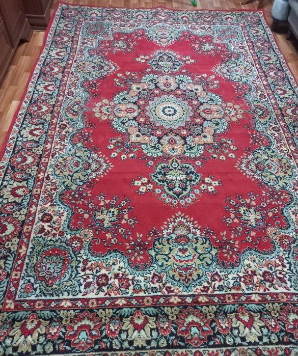 Ковер натуральный после химчистки