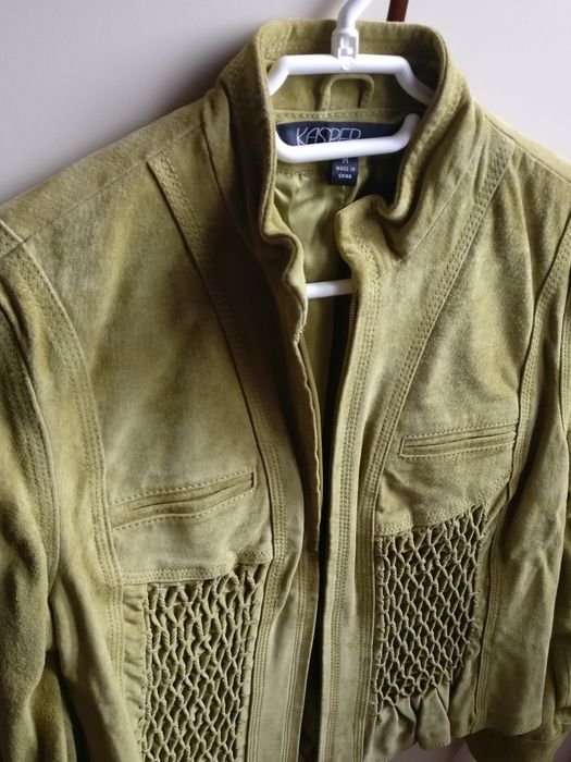 Geaca / jacheta de piele naturala intoarsa pentru femei