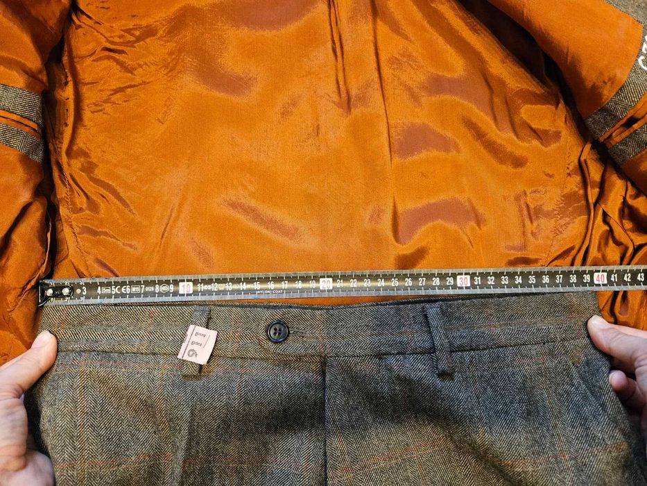 Costum barbati 3 piese Rever lana 100%