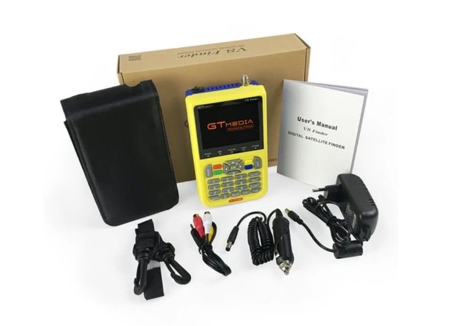 Satlink finder aparat reglat antene satelit