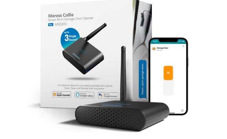 Meross Smart WiFi Deschizător Ușă Garaj – Apple HomeKit