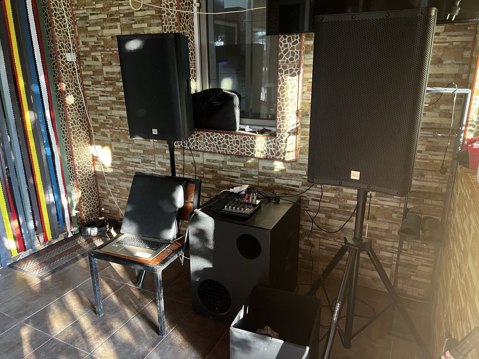 Sistem de sonorizare profesional The Box – TA18 + 2x DSP15 Active