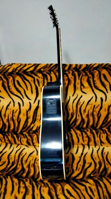 Електро акустична китара Nashville GSD-60 -BK с Fishman 301