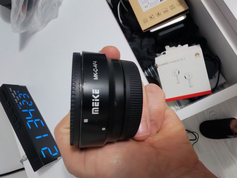 Преходник за canon EF eos към   eos M цена 30 Eur