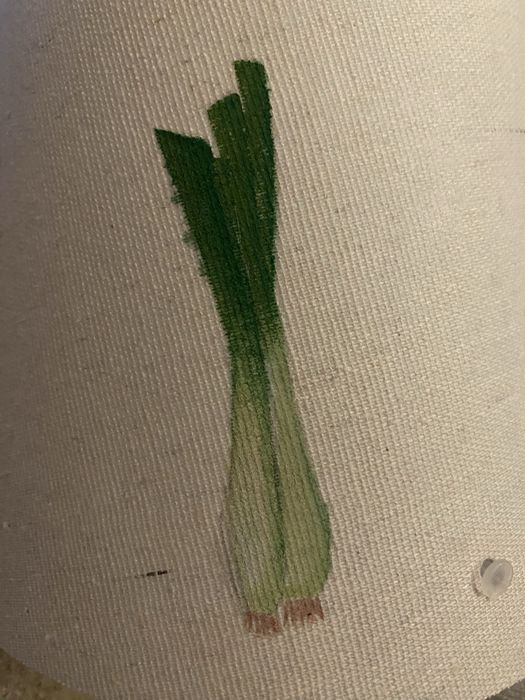 Ръчно рисувана лампа