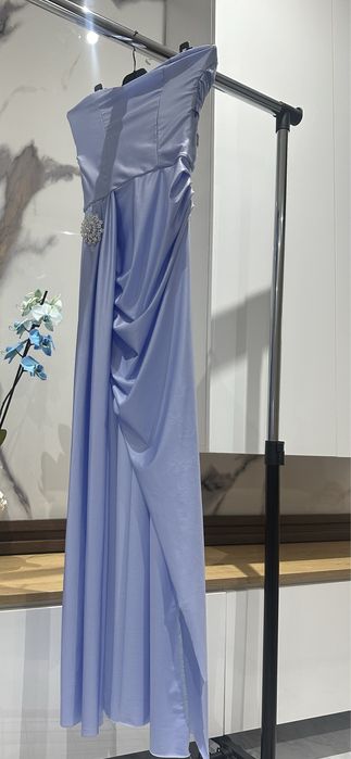 Официална рокля светло синьо