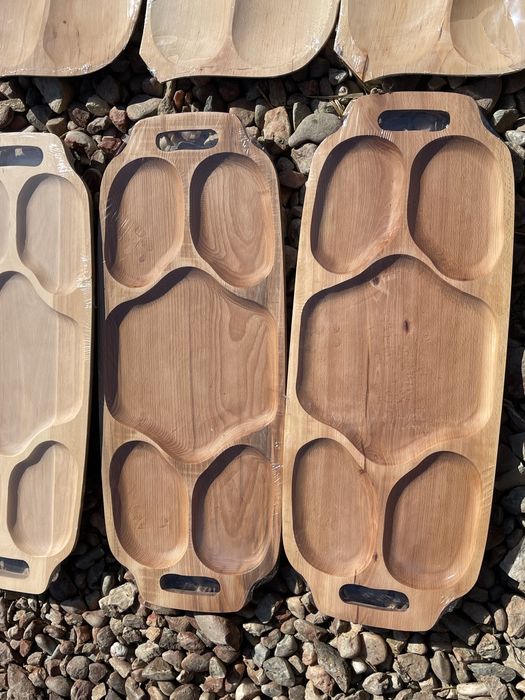 Set Platou 12+ 1 lemn Arin și fag