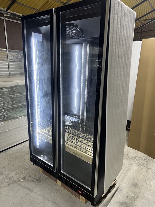 Vitrina frigorifica dubla 2 usi, 112x65x200 cm, LED, R290