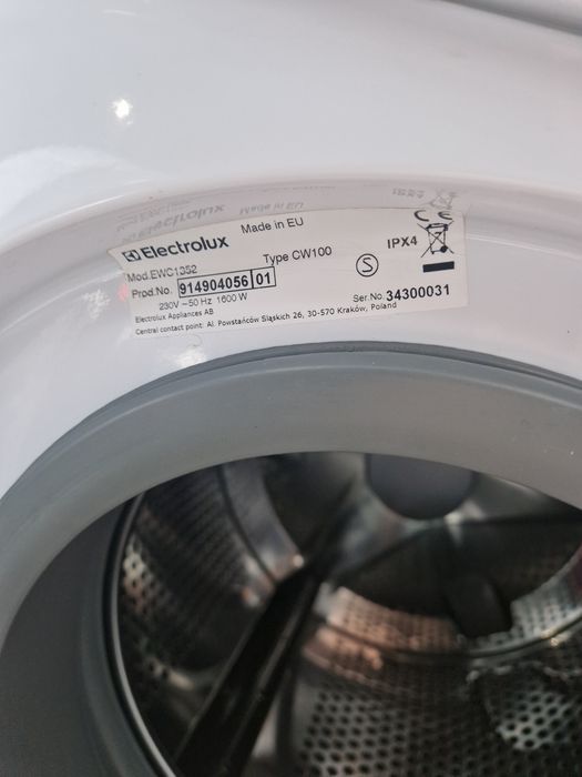 Мини пералня Electrolux A+++ 3.5 кг