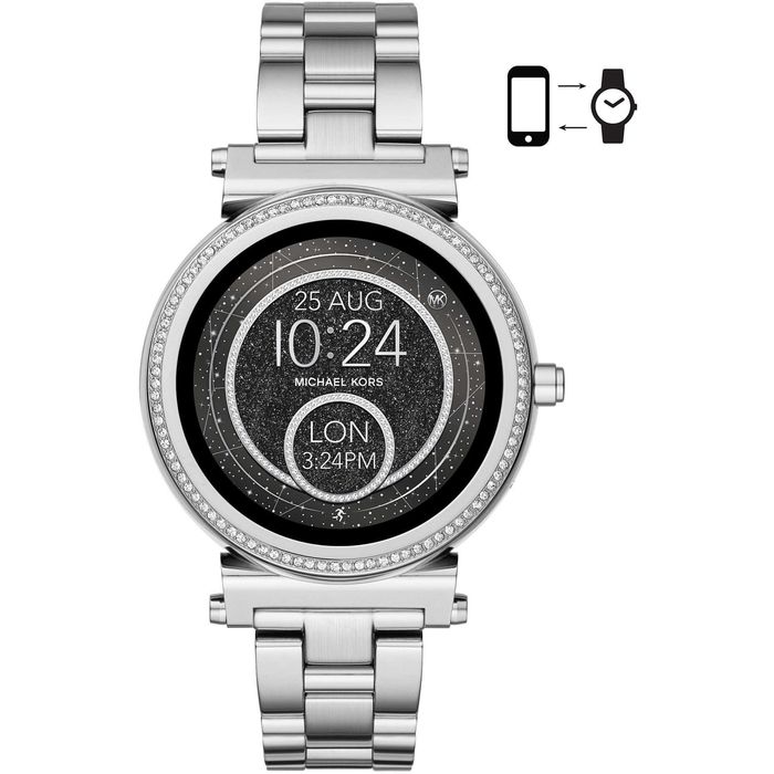 MICHAEL KORS  часовник - SOFIE MKT5020 Steel Swarovski Touchscreen