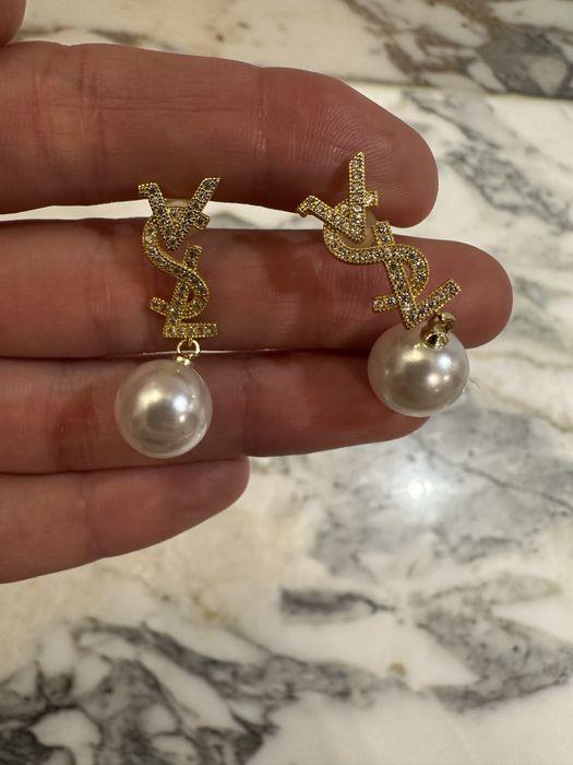 cercei ysl otel inoxidabil