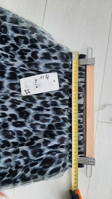 Fusta animal print gri 36 S