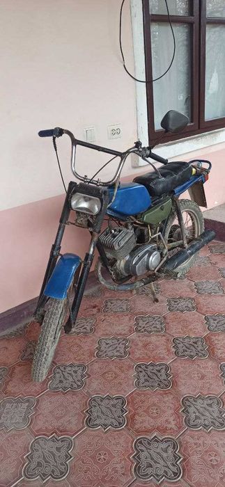Motosikl zver yigilgan