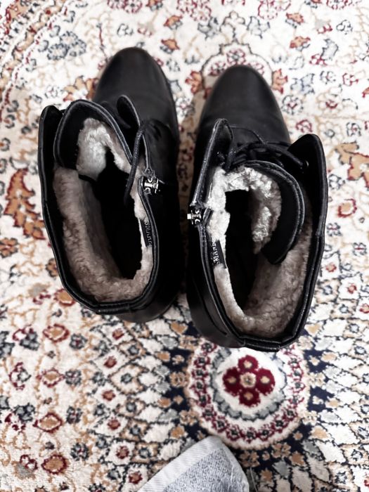 Зимние ботинки с мехом