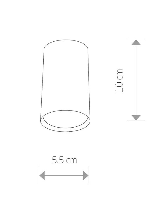 Spoturi lampa Nowodworsky Eye White S 5255 - dimensiune 10/5.5cm