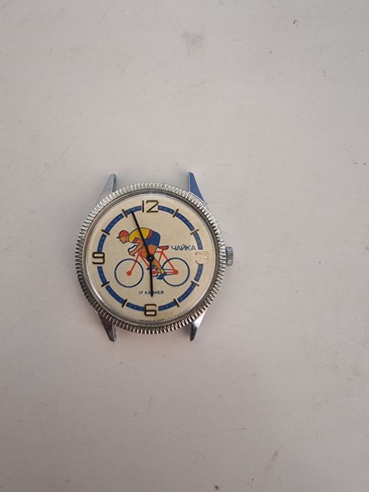 Часы Чайка Велосипедист