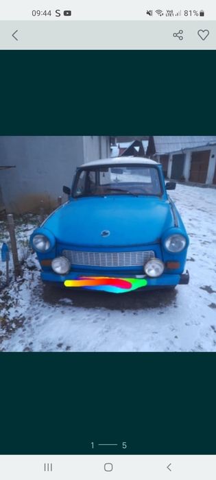 Trabant de vânzare