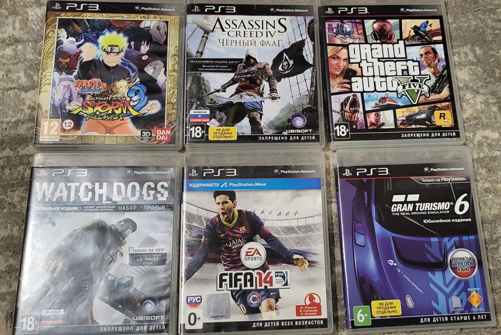 Игры для ps1,2,3,4.