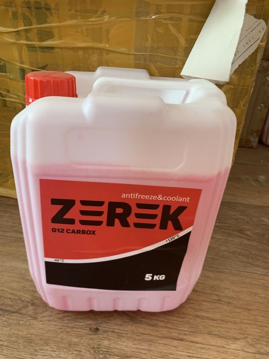 Антифриз Zerek 5 кг. G12