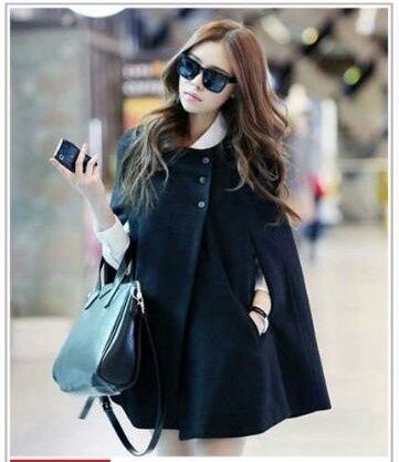 Женское модный пончо