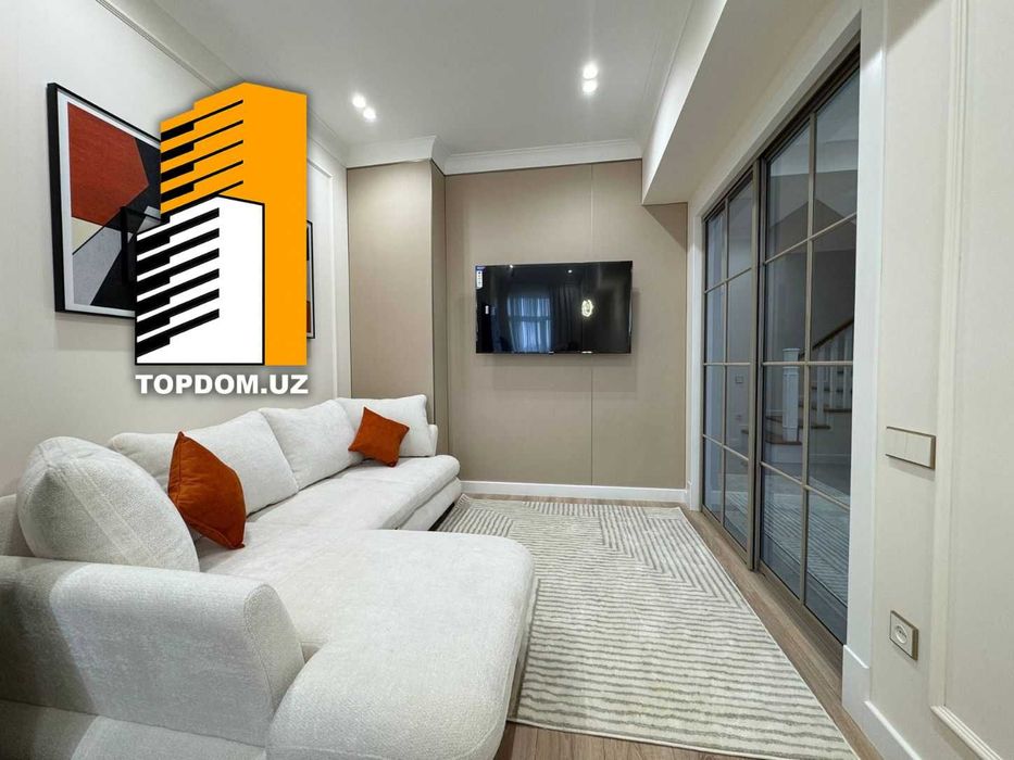 5-комнатный дуплекс 124 м² + терраса 25 м² в ЖК Poytaxt Residence