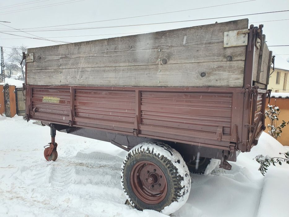 Remorca basculabila 3 parti