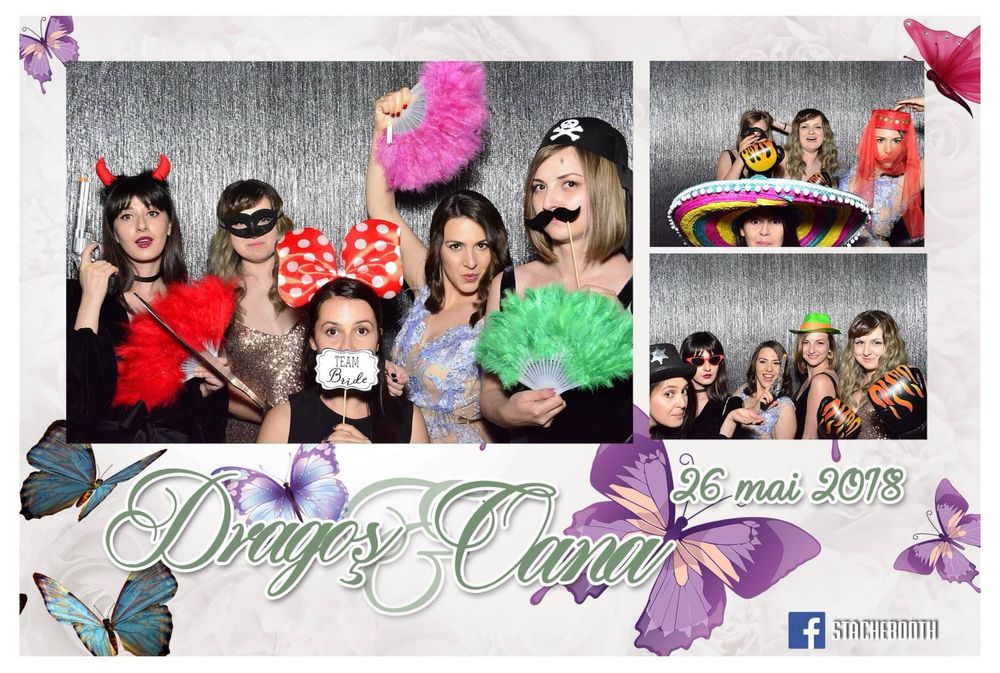 Eveniment copii-cabina foto-oglinda magica-video 360-decor baloane-fum