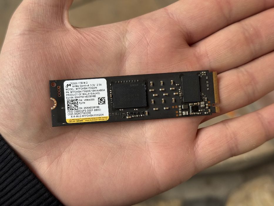 1TB Ssd m2 nvme Pci Gen4x4 7000mb/s