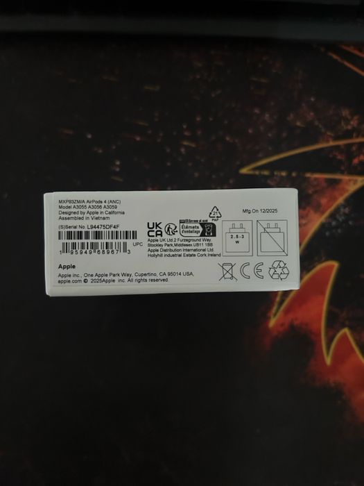 Vand Airpods Gen 4 ,Sigilate + Apple care