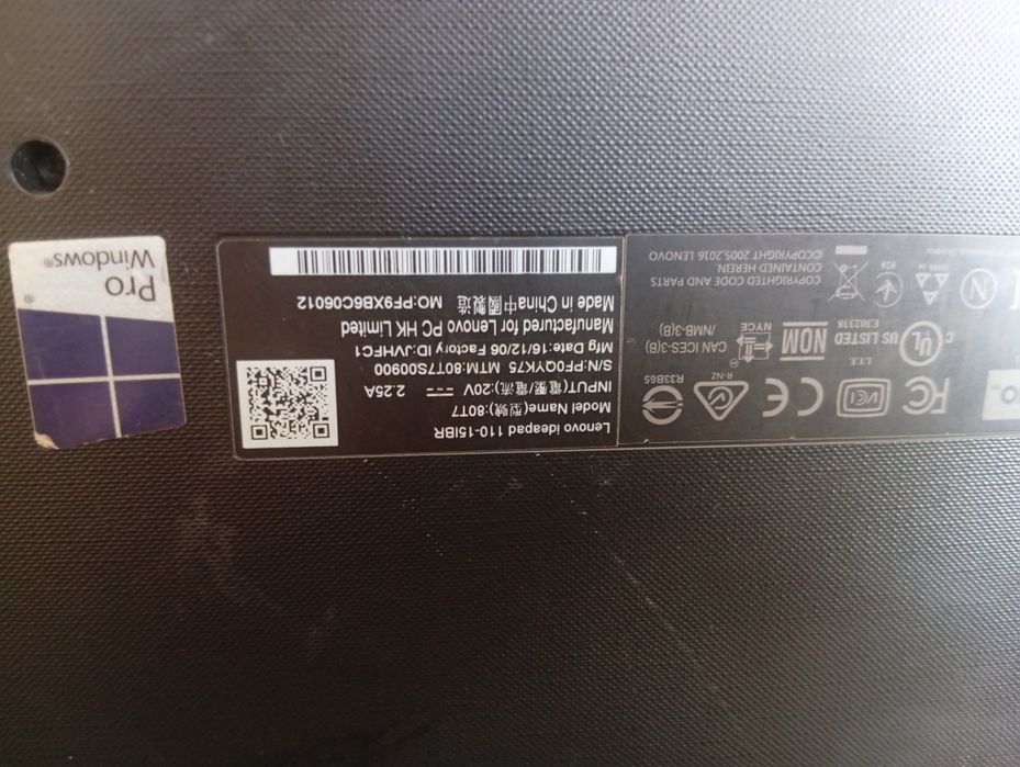 Lenovo IdeaPad 110-15IBR