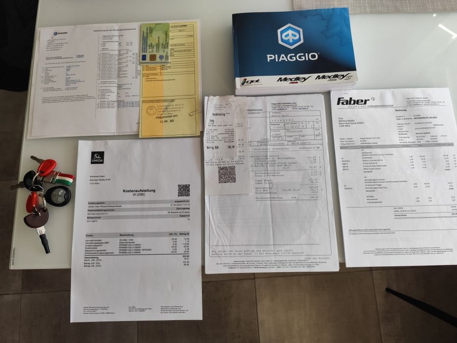 Piaggio medley S 125  LED ABS Start stop Cat B