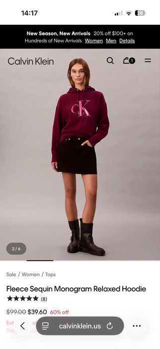 Продам костюм новый Calvin Klein!