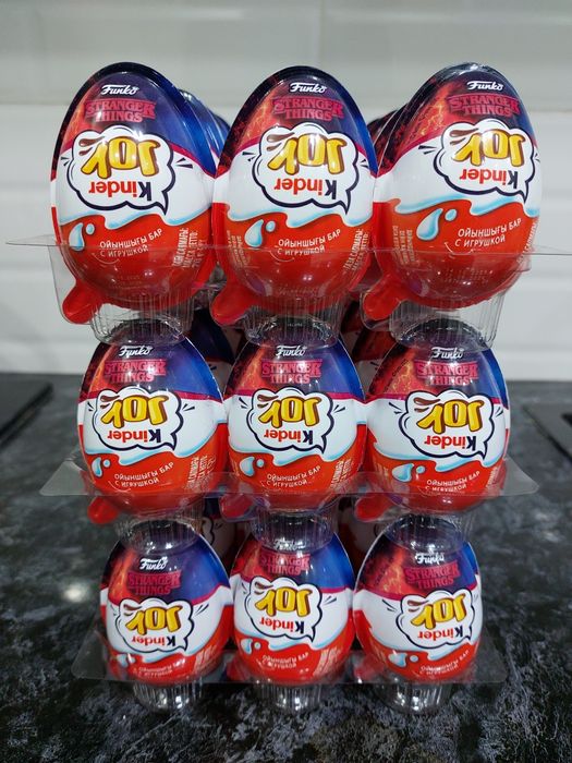 KINDER осд запакованные с игрушкой