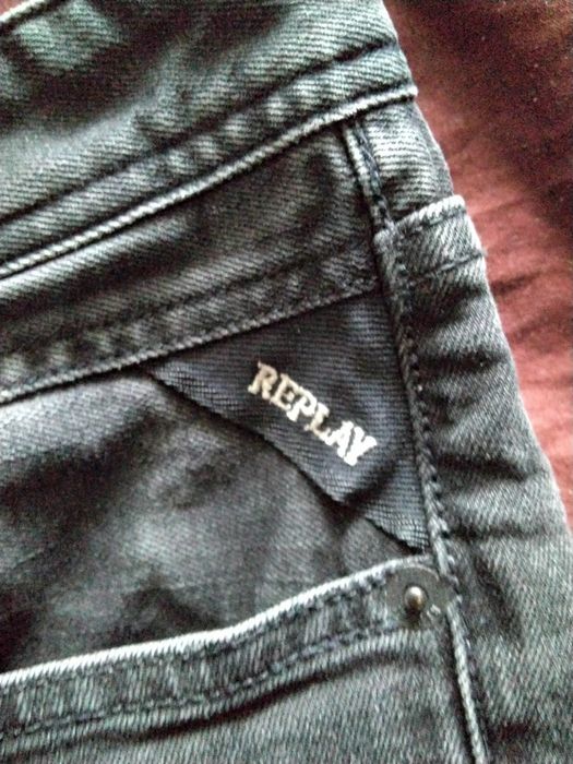 Дънки  черни   Replay