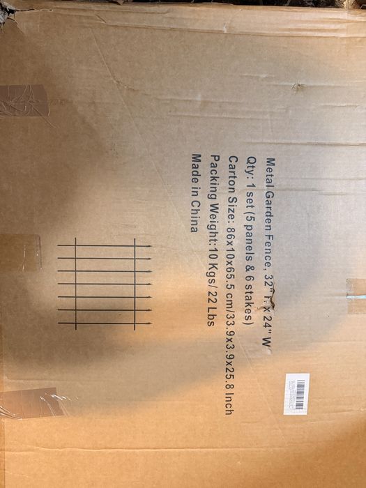 Set 2 Garduri Metalice Decorative (10 Panouri) - 32" x 24"