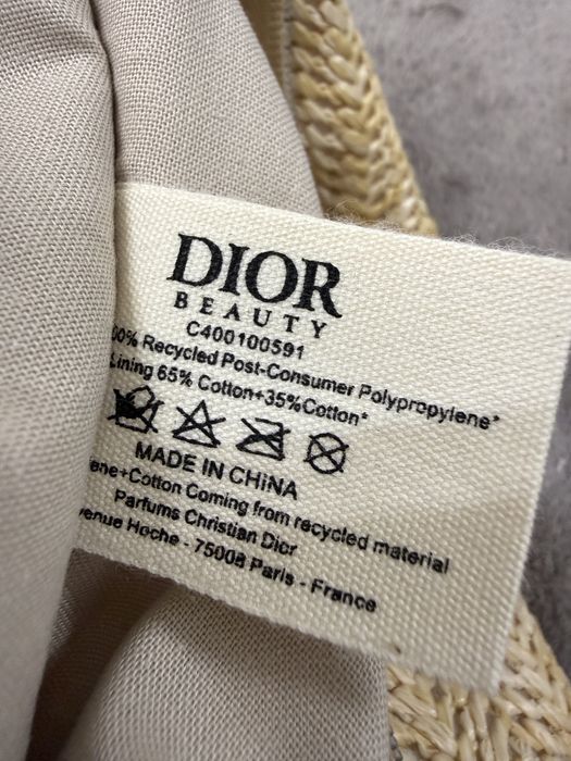 Dior Raffia Bag pouch new noua