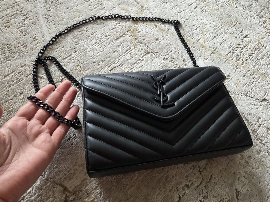 Geanta piele model YSL