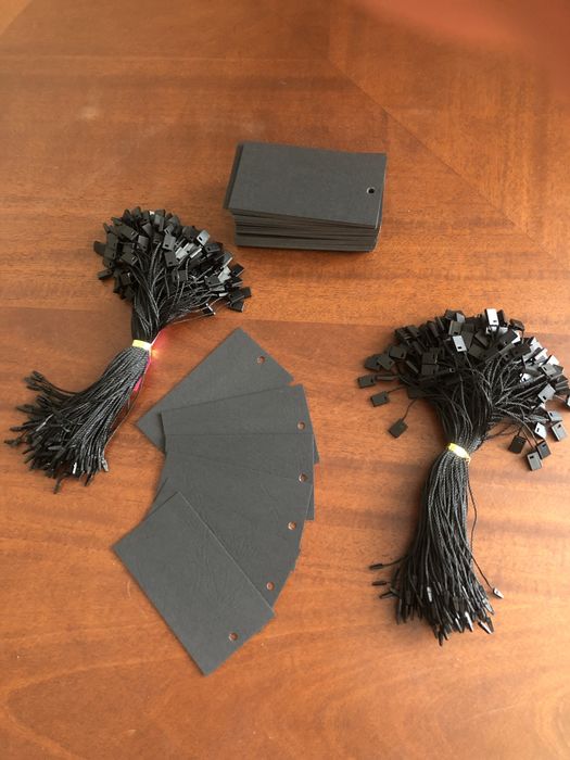 Этикетки бирки картонные Астана