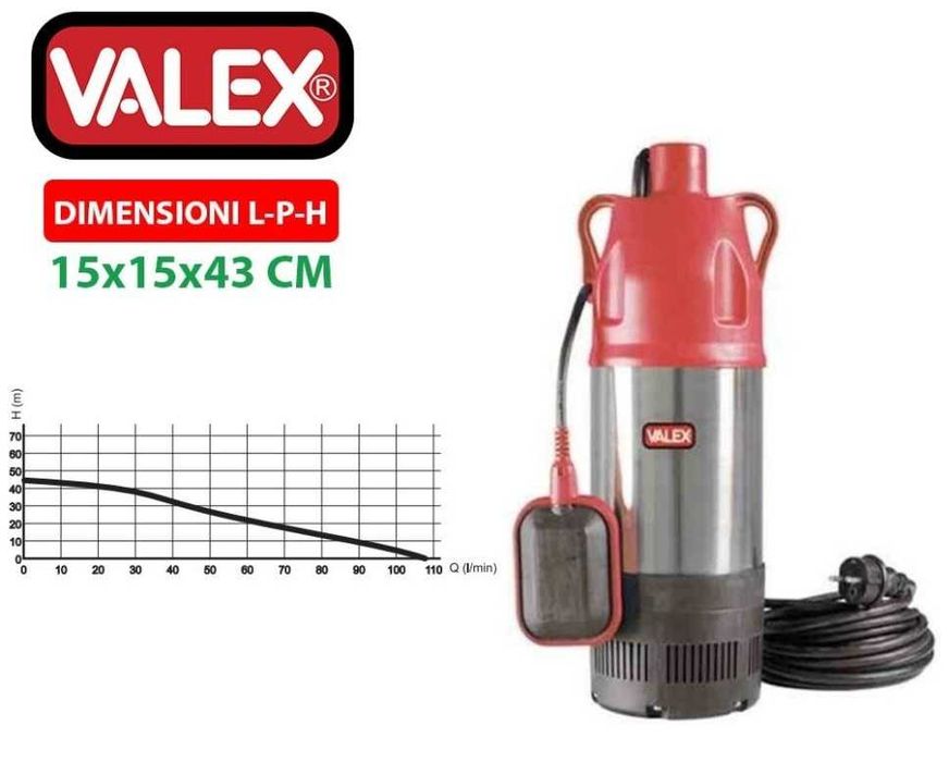 Многостъпална потопяема електрическа помпа ESP-INOX 1100/4
