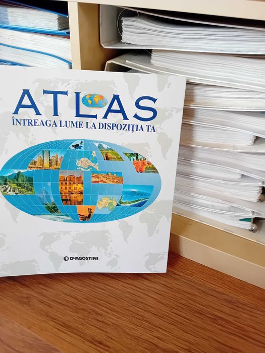 colectii complete Arborele lumii si Atlas - intreaga lume la dispozitia ta