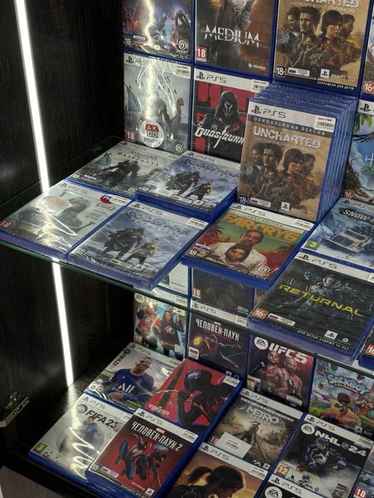 Диски для приставок PS 4/5 X-BOX