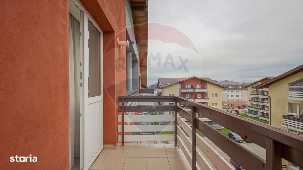 Apartament 2 camere, 53 mp, open space, mobilat&utilat, Sânpetru