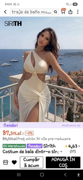 Vând dres de baie nou mărimea S