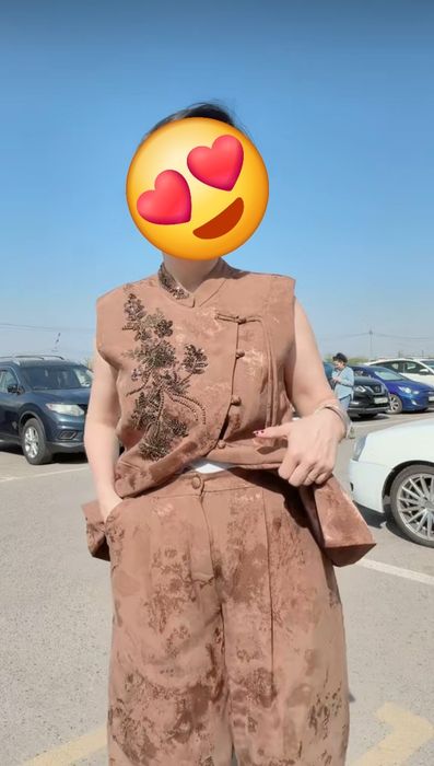 Костюм двойка жаккард продам
