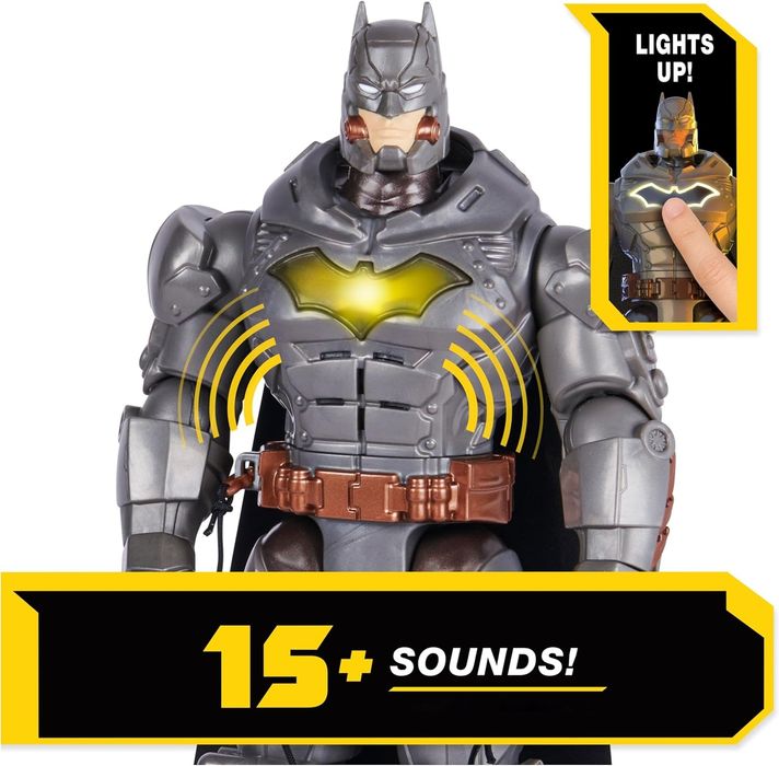 Figurina interactiva Batman Battle Strike - 30 cm - DC Comics