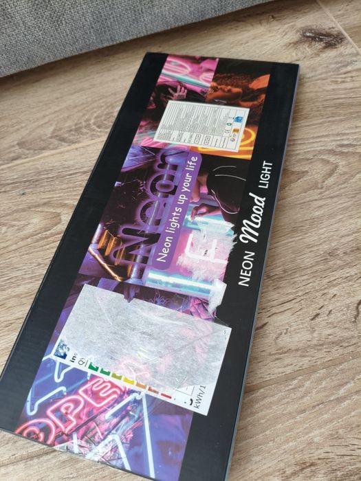 Neon LED Gaming Zone – lumină albastră decor – nou