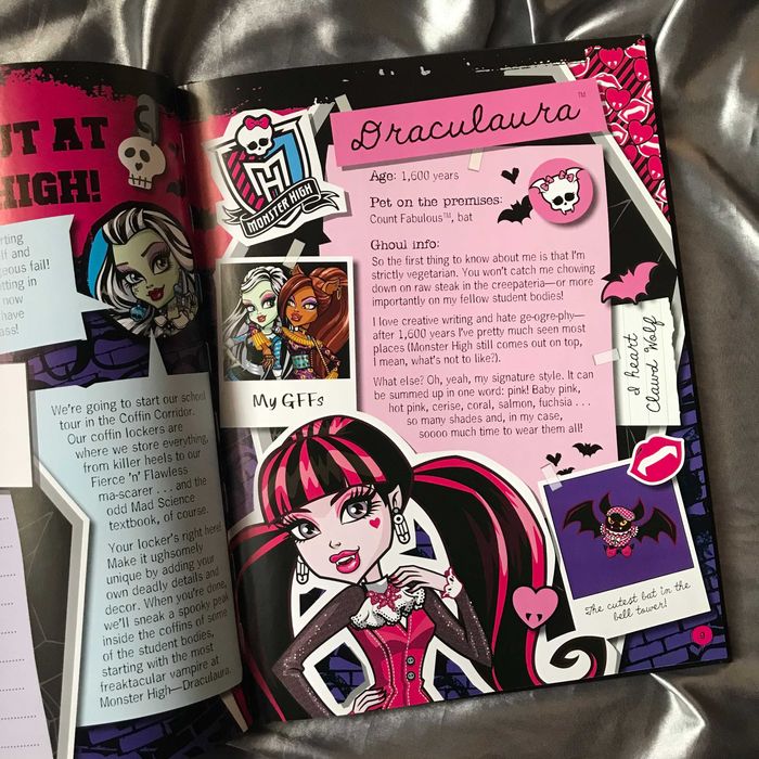 журналы книга monster high winx