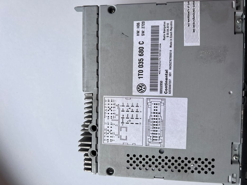 Multimedia VW RNS-510