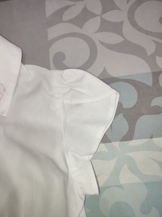 Блузка школьная на девочку 7 лет